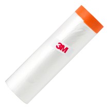 3M 커버링테이프 페인트 도색공사 건축용 비닐 보양테이프(주황) 1500mm 낱개, 주황1500mm×1개