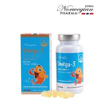노르위지언파마 어린이 오메가3, 1박스