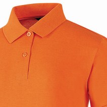 [ UDT158 ] 긴팔티/오렌지색/주황색/국산/여성용/여자용/40수/면/PKG/티셔츠/단체티/카라티/에리/애리/봄가을티/긴소매