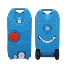 헬로우캠핑 오수통 40L+메탈핸들 휴대용 오물탱크 카라반 캠핑카 이동식