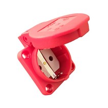 PCE 105-0R 16A 230V 다용도 판넬 매립형 뚜껑 콘센트 3PIN 산업용 플러그