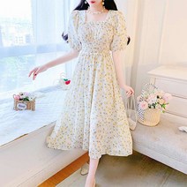 라페나 여성 플라워 휴양지 원피스