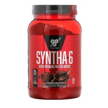 신타식스 단백질 프로틴 BSN Syntha 6 Ultra Premium Protein Matrix 초코 밀크 쉐이크 2.91 lb (1.32 kg) 마그네슘 칼슘 칼륨