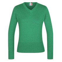 까스텔바작 골프 여성 * 상큼 발랄 그린컬러~슬림해 보이는 V네크라인 * 캐시미어 혼방~브이라인의 편안해 보이는 목선~골프 니트