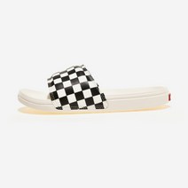 국내매장판 반스 슬리퍼 라 코스타 슬라이드-온 VN0A5HFER6R-(CHECKERBOARD) BLACK/MARSHMALLOW