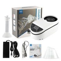 집진기 230W 강력한 손톱 먼지 수집기 360 ° 회전 덕트 스마트 터치 스크린 진공 활성탄 필터 포함, EU PLUG(220-240V)+with pen