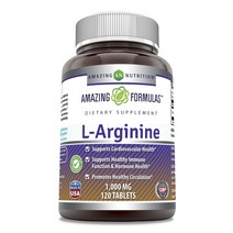 어메이징뉴트리션 L-아르기닌 1000mg 타블렛, 120개입, 1개, 120정