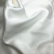 1 미터 diy 바느질 용품 100 실크 자연 흰색 염색되지 않은 새틴 흰색 스카프 패브릭 의류 액세서리 순수 실크 charmeus