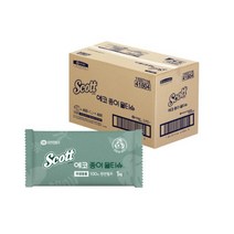 41804 스카트 종이물티슈 1매 낱개포장 100개 6FREE
