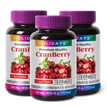 크랜베리농축분말99 크랜베리 x 3 총9개월분