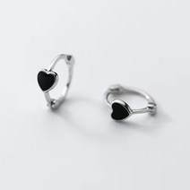 우먼스9999 데일리 S925 실버 귀걸이 원터치 큐빅 진주 드롭 귀걸이