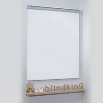 도담블라인드 양면 암막 방염롤스크린 화이트 가로 75 cm