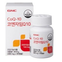 GNC 코엔자임 큐텐 28.8g, 3개, 60캡슐