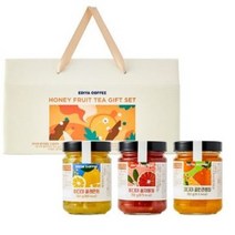 이디야 꿀과일청 선물세트, 꿀레몬청 350g+꿀자몽청 350g+꿀한라봉청 350g, 25세트