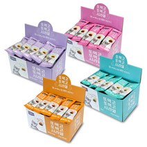 테비 또먹고또먹고 시리얼 20g x 30개 고양이트릿 4종, 종류선택:. 참치와 게살 20g