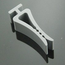 (수제팩토리) 그레이 컬러 차량용 송풍구 클립/ 석고방향제클립 / 플라스틱클립, 옐로우, 1개