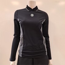 파사디골프 SH05 니트 카라 티셔츠 P22FTP103MBK