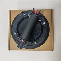 유리 압착기 흡착기 진공 8 인치 150kg 하중 헤비 듀티 흡입 컵 패널 리프터 빨판 캐리어 화강암 리프팅 창 교체, 협력사, 검은색 기압계 없음