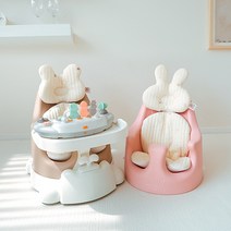 [젤리맘] 무나체어 아기의자 프렌즈 7종세트(의자+트레이+카트+프렌즈베개+라이너+토이+가방) 이유식의자, [무나]아쿠아마린+트레이+카트+프렌즈(꼬미)+토이+가방