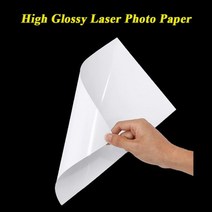 A4 레이저 프린터 용 양면 고광택 인화지 105g 128g 157g 200g 250g 300g 인쇄 용지, 300g 50 sheets_A4