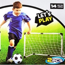 어린이 축구 골대 세트 골대2개 공 네트 집에서 풋살 골때녀