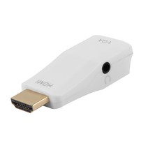 HDMI to VGA + 스테레오 오디오 변환 젠더 NEXT-2411HVC, 단품