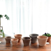 이태리 소형토분 빈티지화분 17x13cm 식물키우기 그린