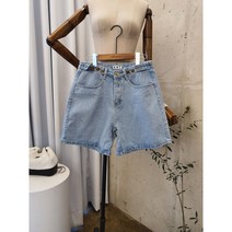 [여름신상 무배] 스틸미 쓰리 버튼 5부 청반바지