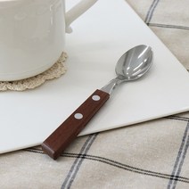 트라몬티나 체리 월넛 우드 핸들 커트러리 양식기, 8.스테이크나이프(21cm)