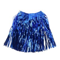 파티짱 반짝이 훌라 스커트 40cm (블루) 하와이 치마