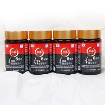 6년근 흑 홍삼정골드 홍삼농축액 240g x 4병
