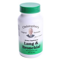 크리스토퍼스오리지널포뮬라스 렁 & 브론치얼 425mg 베지테리안 캡, 100개입, 1개, 100정