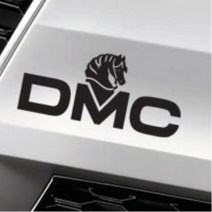 DMC 로고 데칼 스티커 기스 흠집 가리기 더뉴카니발 K7 본넷 뒷유리 모하비 미니컨트리맨 올뉴K5 제네시스G80 튜닝 트랙스 쉬운셀프다이 팰리세이드, 1개, 소형 오렌지