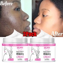 다크 스킨 퍼머넌트 블리칭 크림 바디 화이트닝 라이트닝 브라이트닝 팩