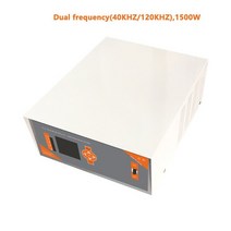 무설치 가정용초음파식기세척기 FanYingSonic 28/40KHZ 40/80KHZ 이중 주파수 초음파 발생기 실험실 하드웨, 04 AU, 12 1500W 40K120K 110V
