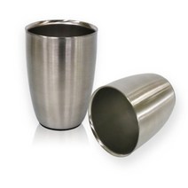 국산 포스코 AST 스텐맘 스텐 이중 진공컵 300ML 대용량 식당컵 물컵