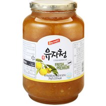 쥬피터 데이웰 유자청 2kg, 유자청 1개