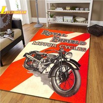 차박 세차용 접이식발판 카라반발판 레트로 바이크 오토바이 자동차 인쇄 공간 매트 카펫 러그 미끄럼 방지 도어 스텝 욕실 거실 침실 입구 홈 인테리어, [03] 60x90cm, [05] GRAY