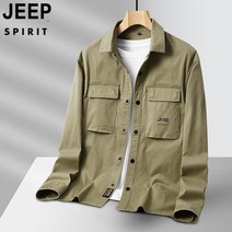 JEEP SPIRIT 지프 봄여름 남성용 카고남방코트 긴팔셔츠 WKS2309+사은품