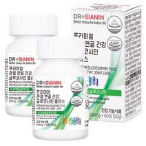 닥터시아닌 프리미엄 관절 연골 건강 글루코사민 플러스, 60정, 2개
