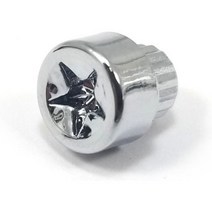 XD Series Single Wheel Decorative Rivet Bolt Chrome Plastic for KMC KM775 Rockstar CAR Fitment BDW03