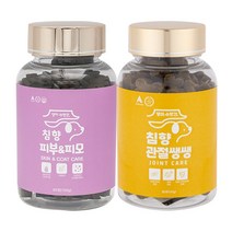 강아지 영양제 100g 댕이수랏간 침향 눈물뚝 피부&피모 심장튼튼 관절쌩쌩, 1개, 피부&피모+관절쌩쌩