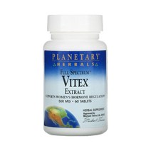 플래터리허벌 풀 스펙트럼 바이텍스 추출물 500mg 60정