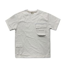 밀리터리박스 그롭스 MUTI POCKET 티셔츠 (아이보리)