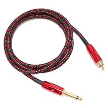 1.8m Snakeskin 다채로운 문신 클립 코드 RCA 플러그 구리 문신 기계 전원 키트 로타리 및 전원 공급 장치 문신 도구., 빨간_2