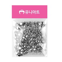 유니아트 2000 쇠단추 0.8cm, 2개