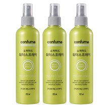 과일나라 컨퓸 슈퍼하드 워터 헤어스프레이, 252ml, 3개입