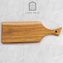 [천삼백케이] [리베바움] 프리미엄 원목도마 골든티크우드 엣지01 각인가능, 선택안함