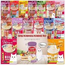이나바 챠우츄르 대용량 고양이 마약간식 특가+에코웰빙 닭가슴살 증정, 6개, 챠오츄르 참치 헤어볼,에코웰빙 닭가슴살 증정