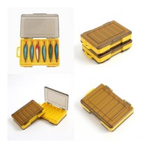 12칸 루어 양면 태클박스 2P세트(옐로) 낚시악세사리 민물낚시대